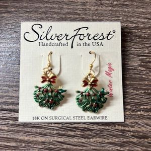 SILVER FOREST EARRINGS
